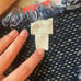 2000s Boho Chic Blue Distressed Patchwork Jacket