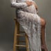 Lace maternity cover