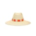 ARTESANO Antiparos Hat in Natural & Multicolor Tagua Beads Medium New Womens Bea