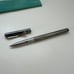 Vintage Enamel TIFFANY & Co Elsa Peretti Teardrop Ballpoint Pen Gunmetal Color