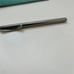 Vintage Enamel TIFFANY & Co Elsa Peretti Teardrop Ballpoint Pen Gunmetal Color