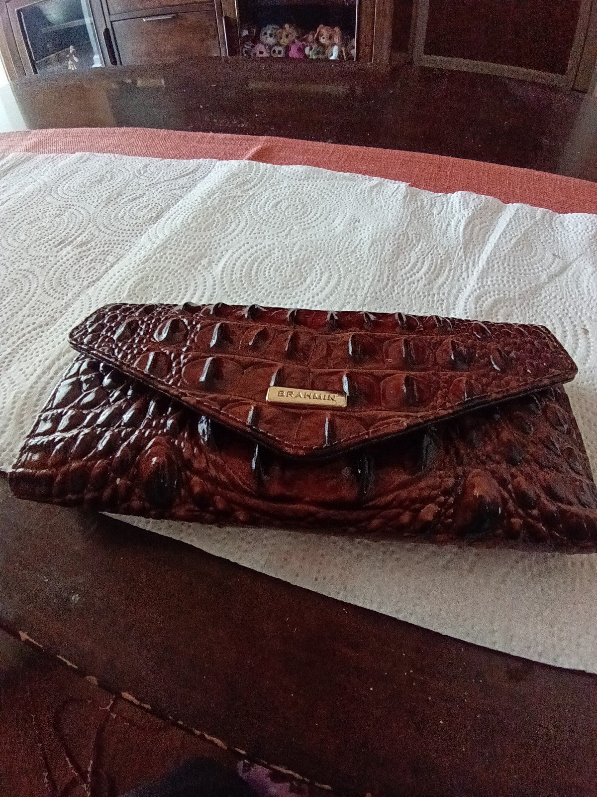 Brahmin checkbook wallet Melbourne.