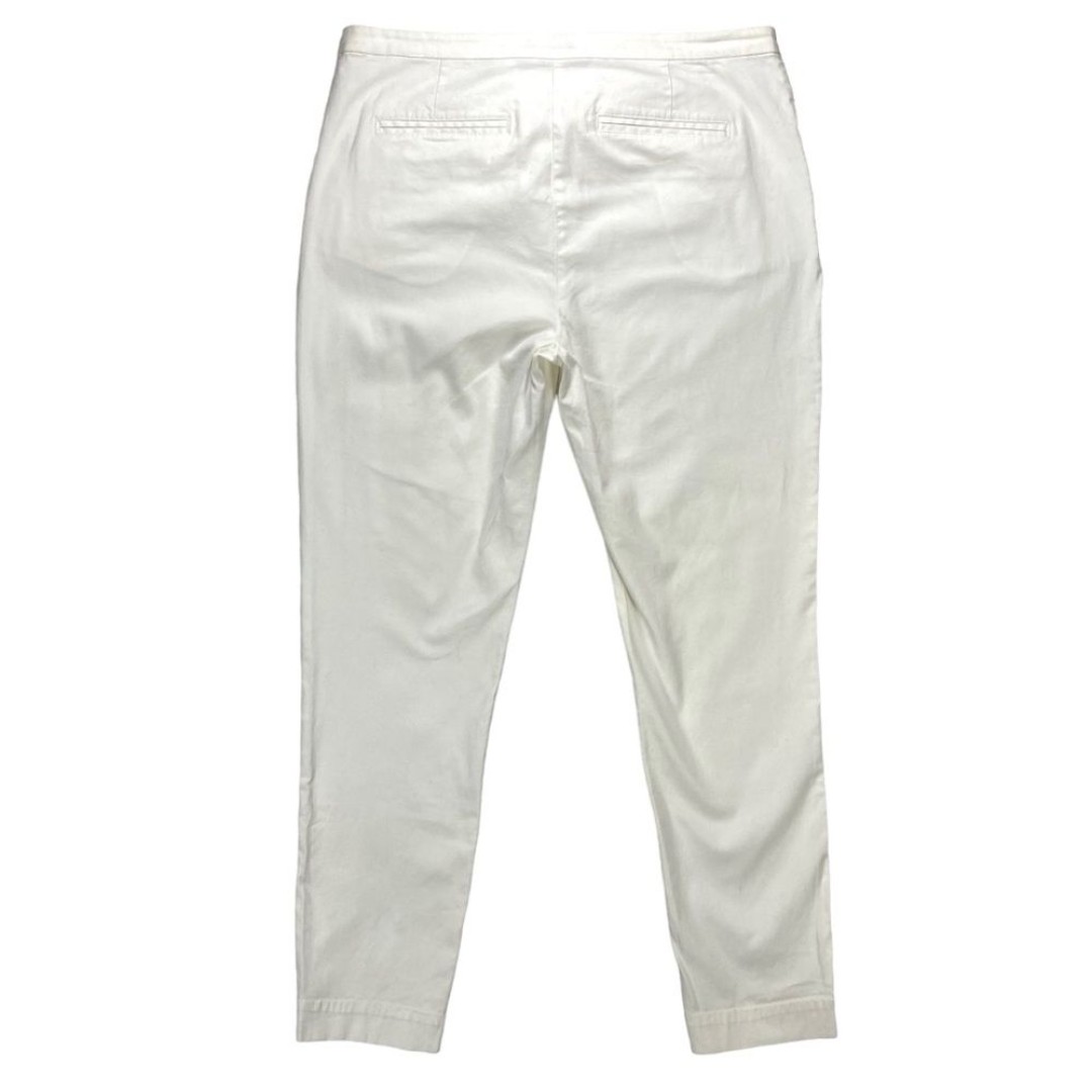 Labor Day Sale - ATM Anthony Thomas Melillo Womens Size 8 White Slim Ankle Trousers Pants - Steal:£32[hoWomen_4898898ua]