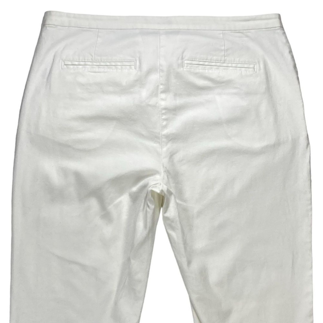 Labor Day Sale - ATM Anthony Thomas Melillo Womens Size 8 White Slim Ankle Trousers Pants - Steal:£32[hoWomen_4898898ua]