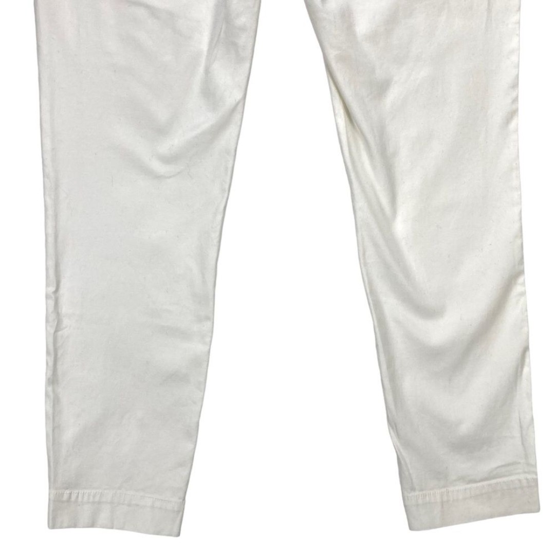 Labor Day Sale - ATM Anthony Thomas Melillo Womens Size 8 White Slim Ankle Trousers Pants - Steal:£32[hoWomen_4898898ua]