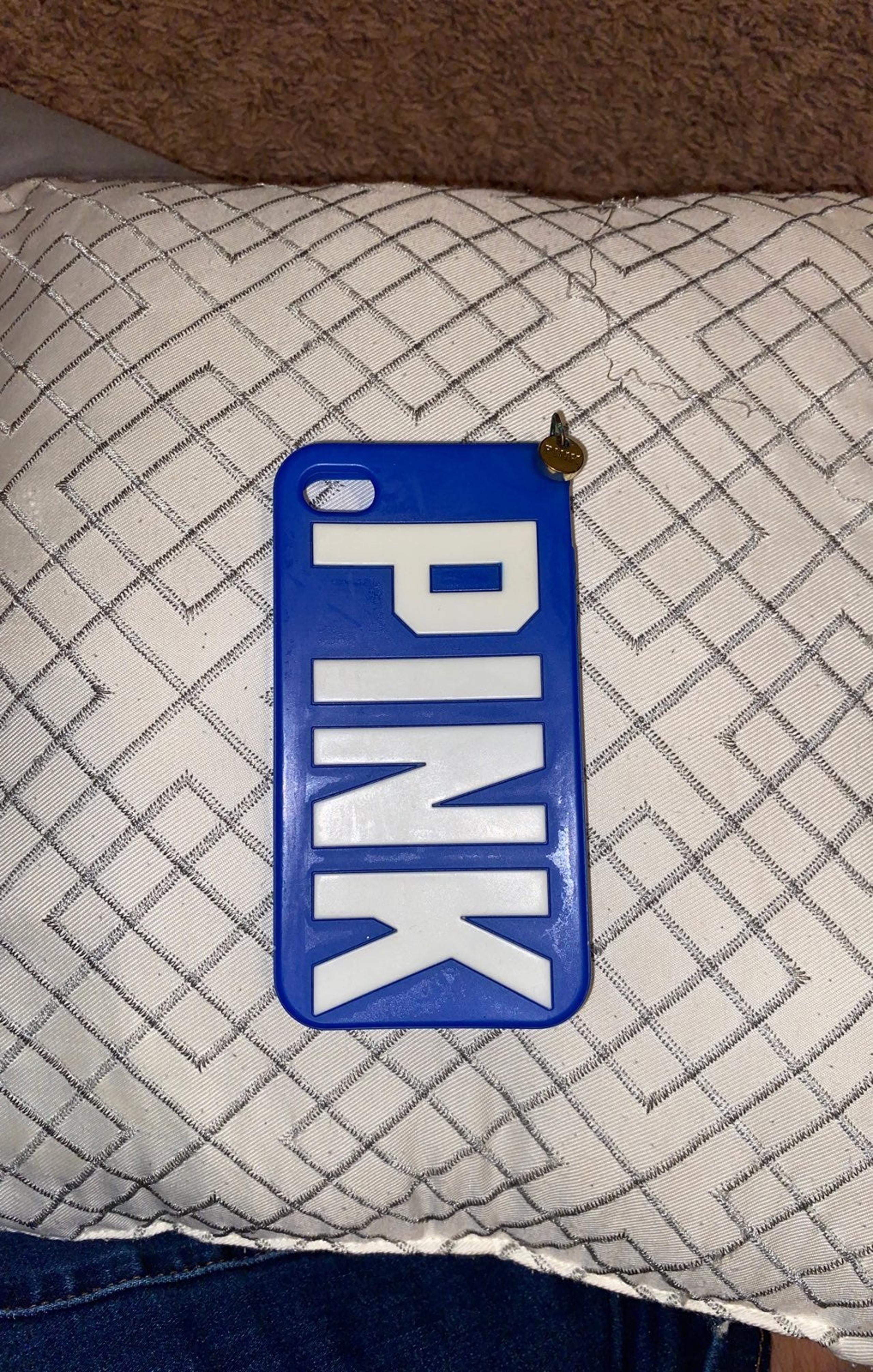 Blue Iphone 4 case - PINK