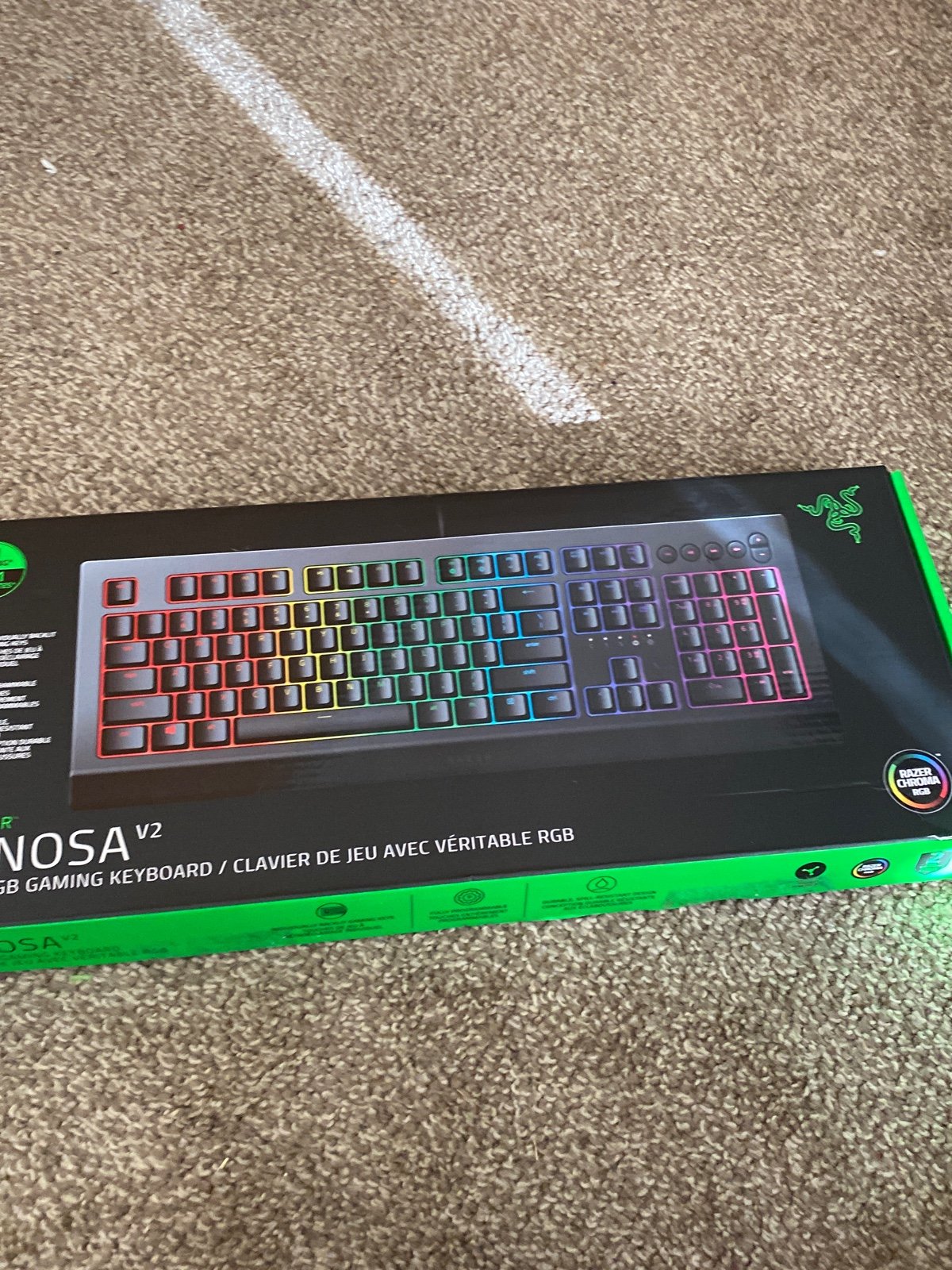 Razor CYNOSAV2 RBG gaming keyboard