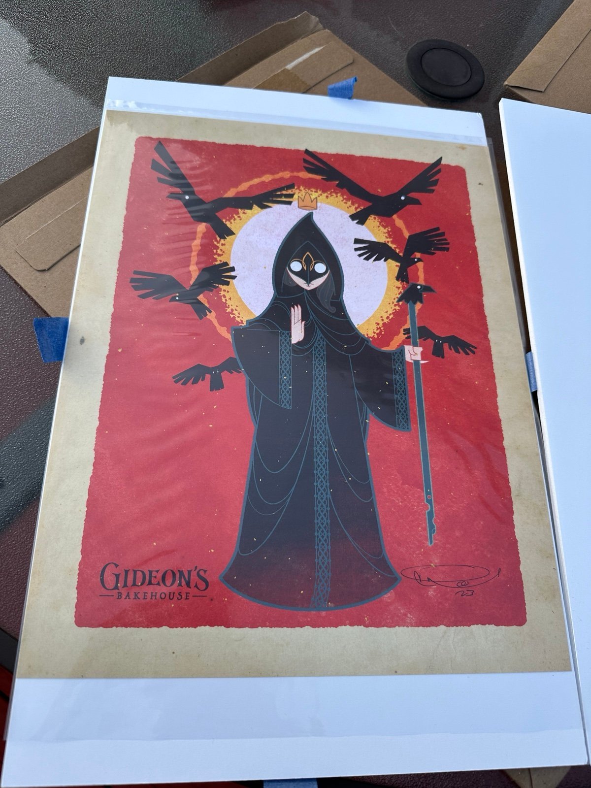 Gideon’s Bakehouse Print - The Six Ravens