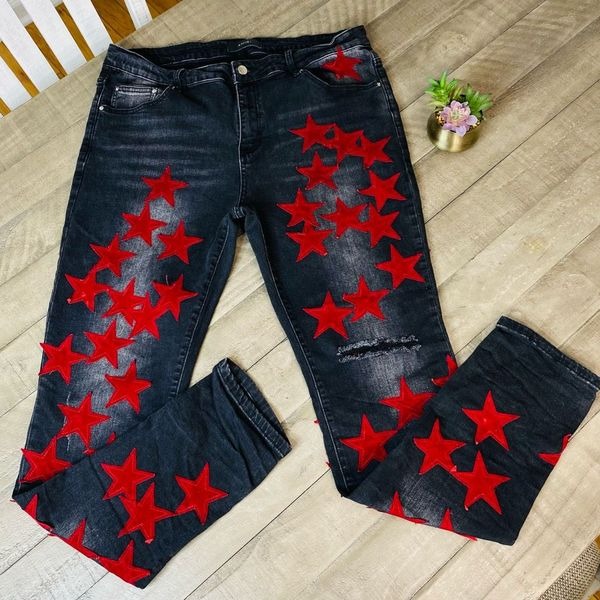 Amiri Chemist Star Denim Jeans Size W38 L31