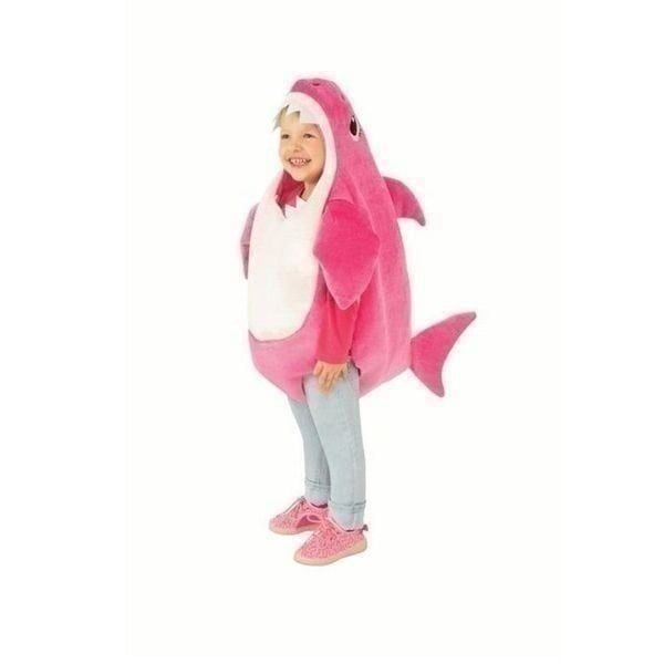Baby Shark Mommy Shark Kids Size 3T-4T Costume with sound