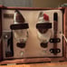 Picnic Time Kabrio Wine & Cheese Picnic Basket- 2 Riedels, Airrator,Decor Plug