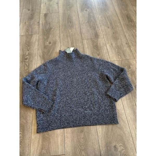 Lauren Ralph Lauren wool blend funnel neck sweater very soft