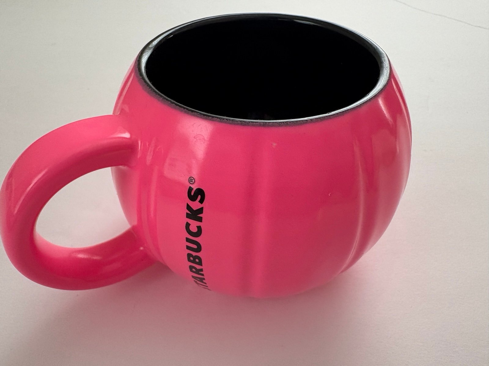 Hot Pink Starbucks Pumpkin Mug