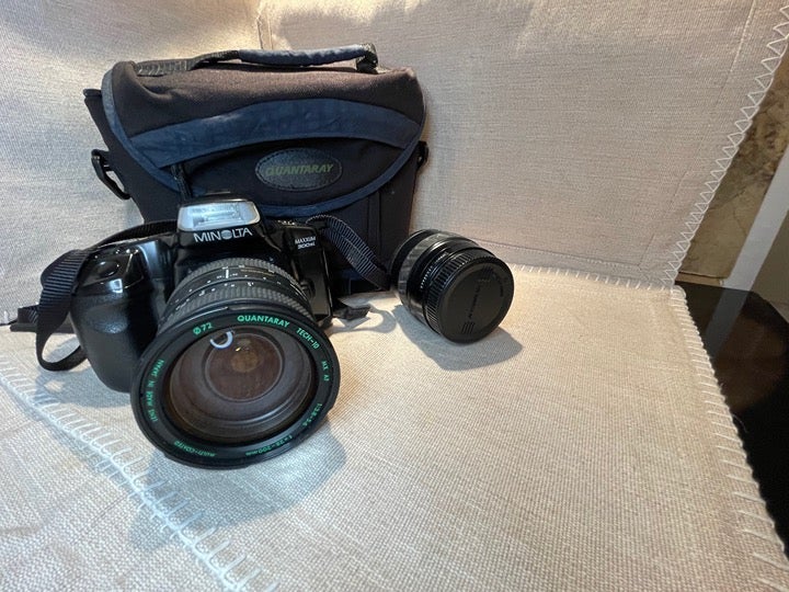 Minolta 300si with 28 - 200mm lenses and 1.6ft lens
