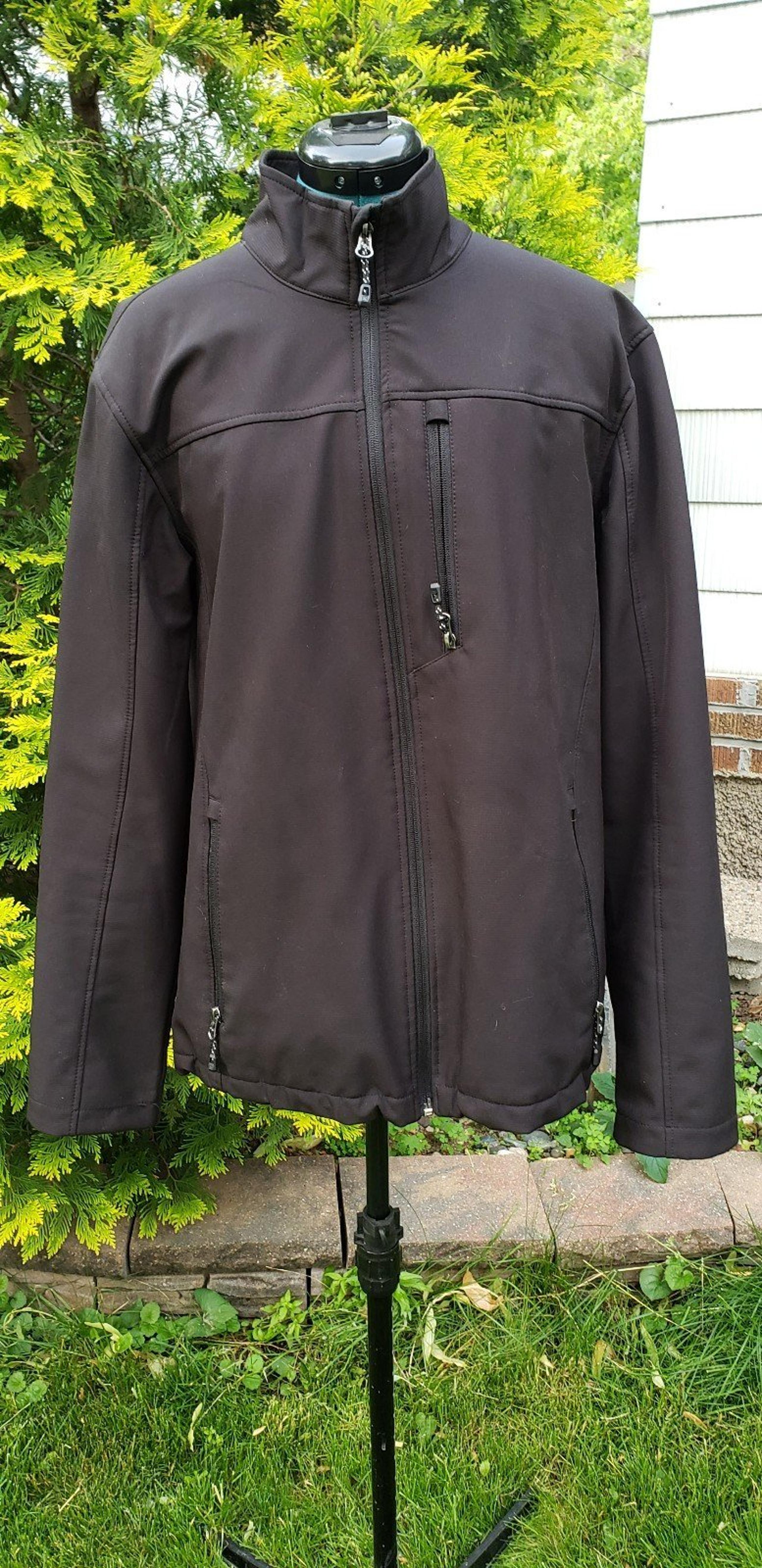 Swiss Tech Black Jacket Size M (38-40) Mens