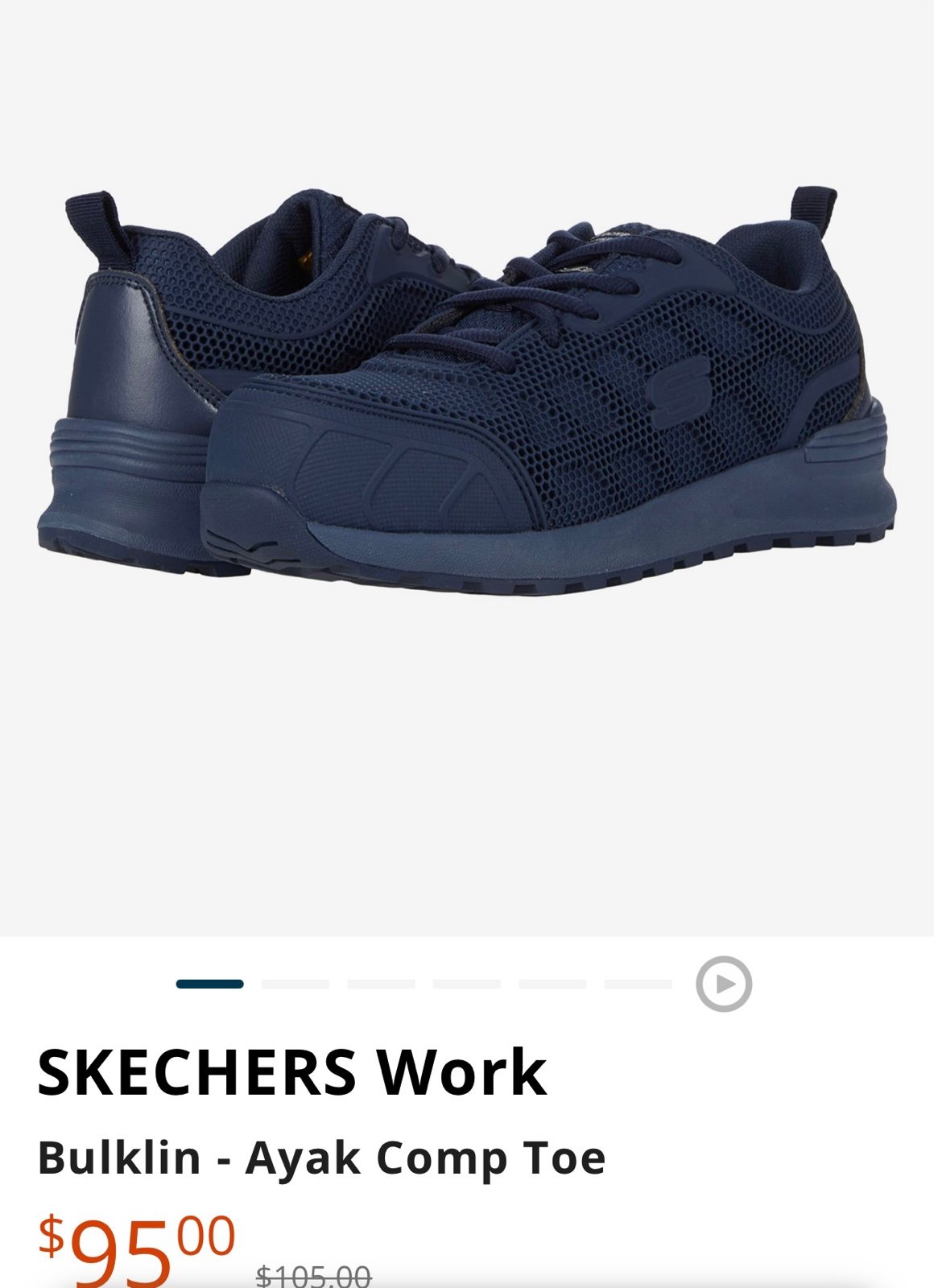 Sketchers work sneakers