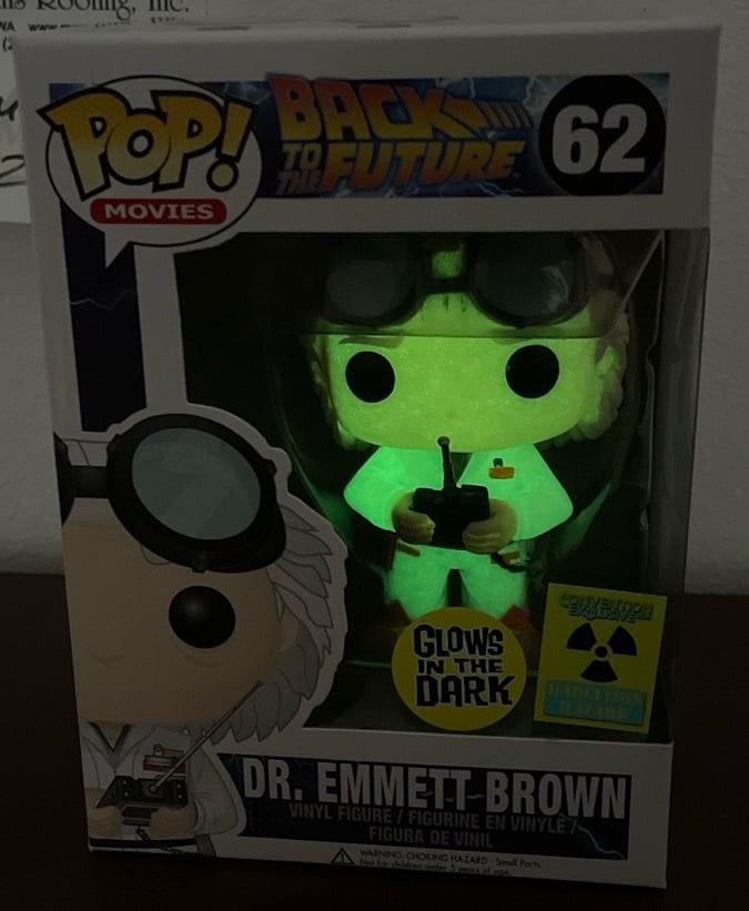 Funko Pop! Emmett Brown SDCC Glow