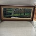 NOEL Original “Mountain River Landscape” Oil painting on Board 6”x15”