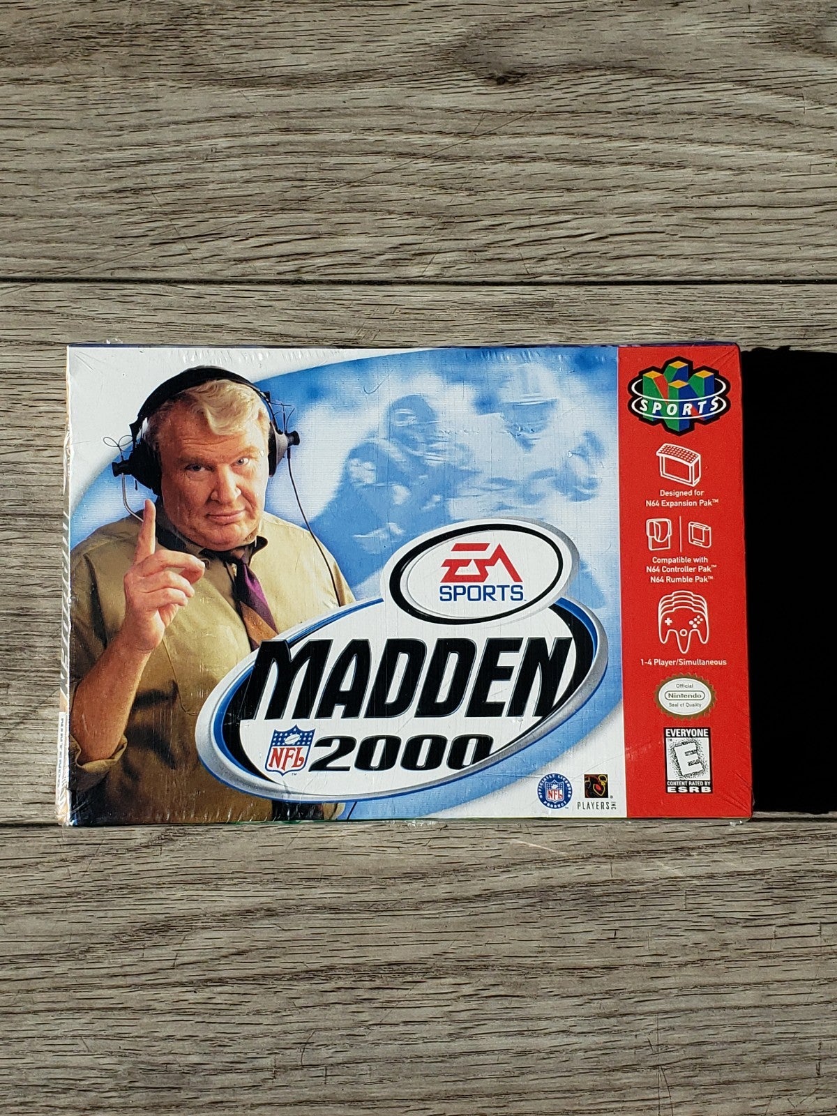 Madden NFL 2000 (Nintendo 64, 1999) SEALED