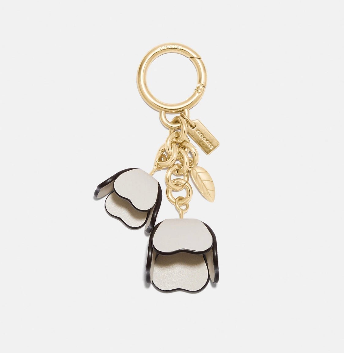 Coach Essential Tea Rose Bag Charm
