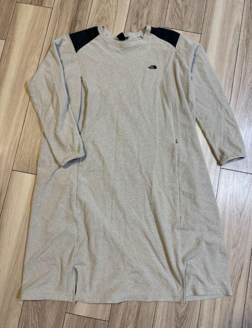 THE NORTH FACE Beige Long Sleeve Dress L/XL