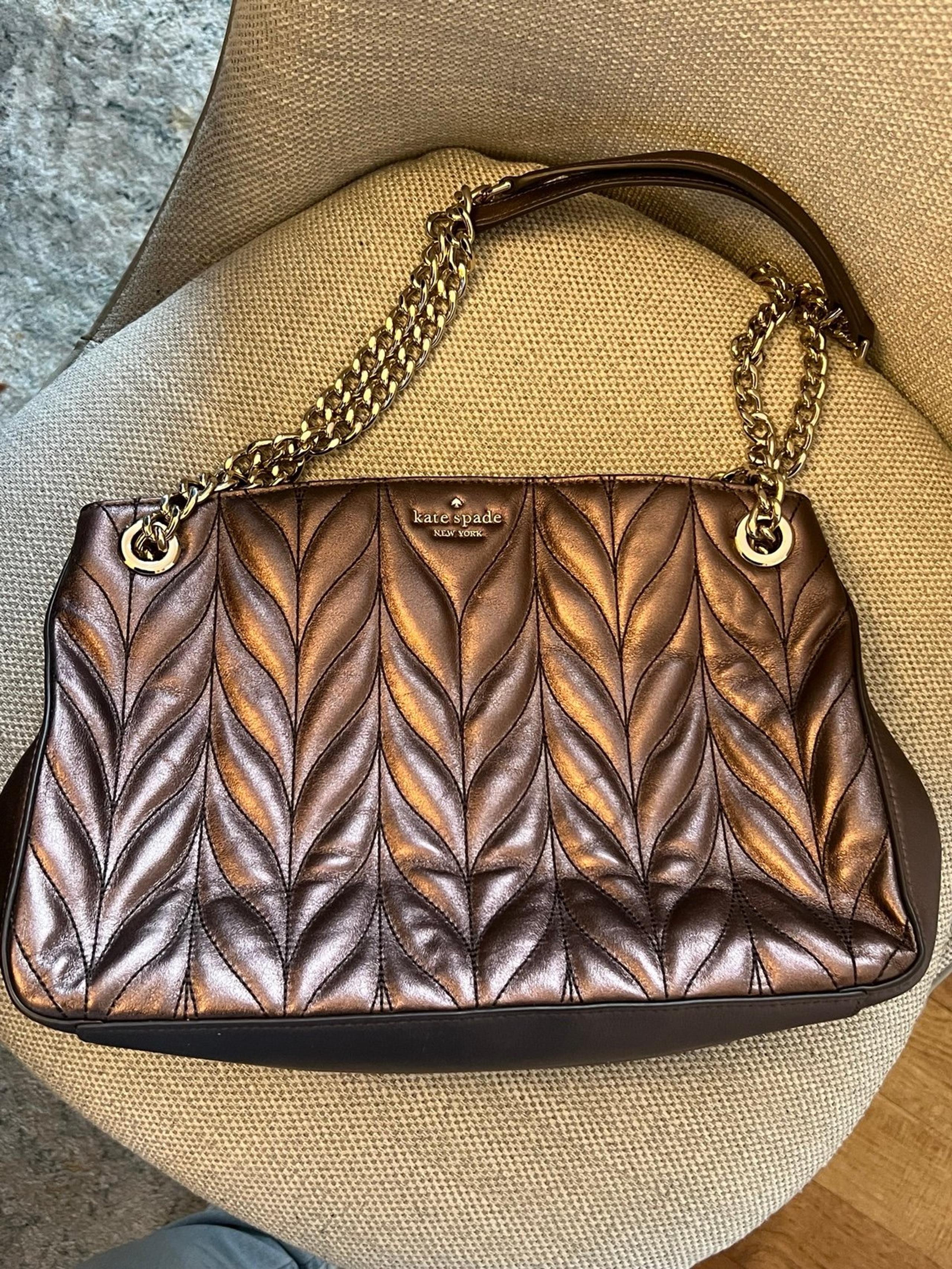 Kate Spade Briar Lane Metallic  Shoulder Bag
