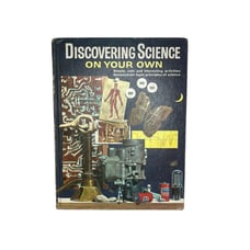 Discovering Science On Your Own Color Hardcover Book Vintage 1962 Rare USA
