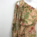 Hemant And Nandita Veena Dress XS Floral Asymmetric One Shoulder Slit Ruffle