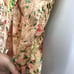 Hemant And Nandita Veena Dress XS Floral Asymmetric One Shoulder Slit Ruffle