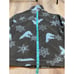 Vintage 90s Winter Fleece Jacket Polartec AOP Brown Polar Bear Snowflake Print Z
