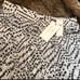 NWT Sz 2 Tiered Polka Dot Midi Skirt