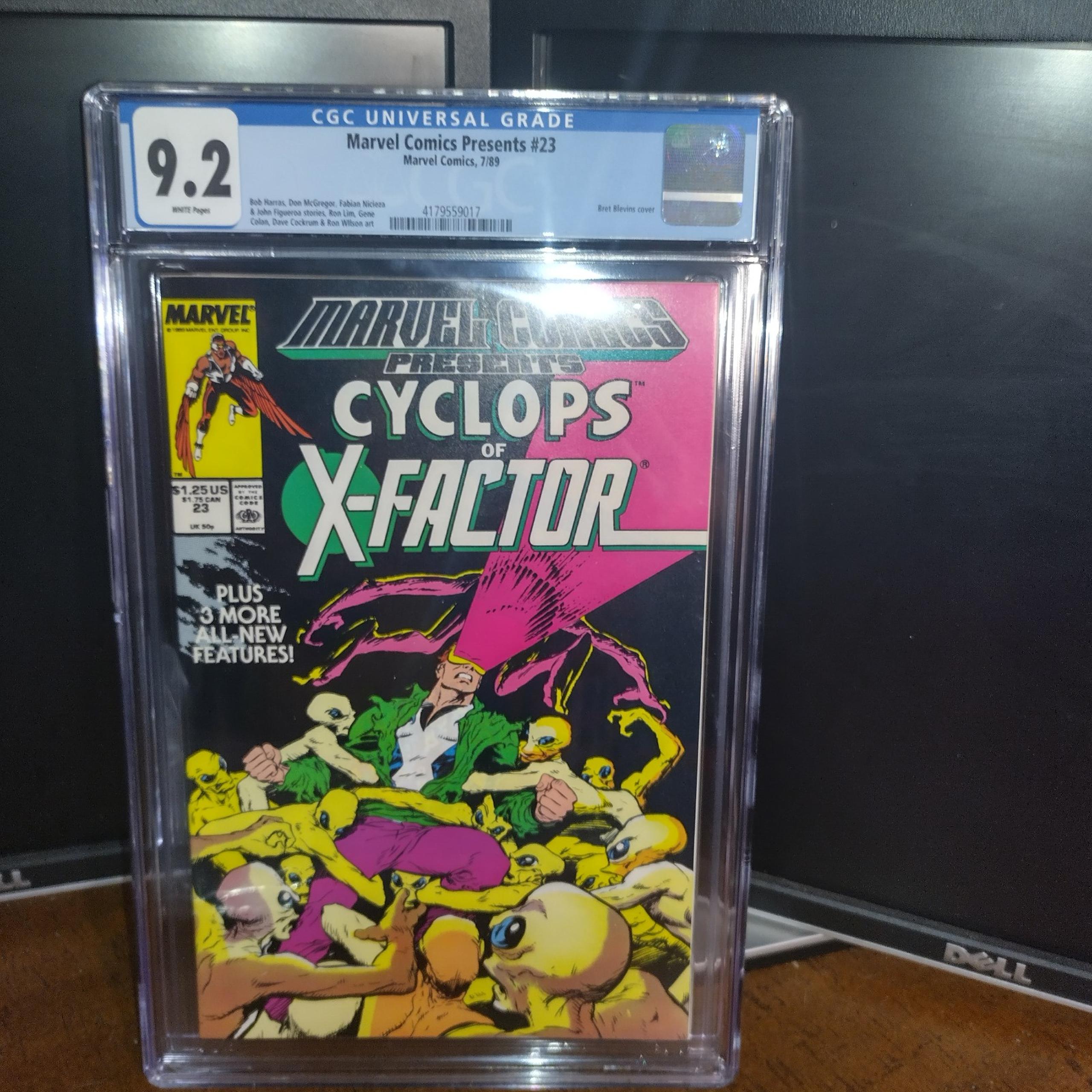 Vintage CGC Graded 9.2 Cyclops X-Factor Marvel Comic Book