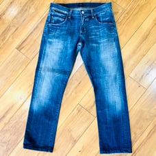 Citizens of Humanity COH Jerome Dahan straight leg denim jeans blue stretch