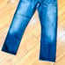 Citizens of Humanity COH Jerome Dahan straight leg denim jeans blue stretch