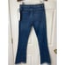 NWT Current Elliott Denim The Flip Flop Boot Cut Leg Fray Hem Jeans in Westry