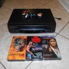 Panasonic Omnivision PV-9450 VCR 4-Head HiFi .Tested No Remote WORKING. See Pics