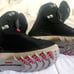 Solomon Mens Snowboard boots - black/red Kamooks Thermic Fit size 11.5