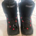 Solomon Mens Snowboard boots - black/red Kamooks Thermic Fit size 11.5