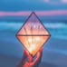 Glass geometric Terrarium - Handmade Geometric Terrarium - Glass Octahedron - Gl