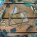 Glass geometric Terrarium - Handmade Geometric Terrarium - Glass Octahedron - Gl