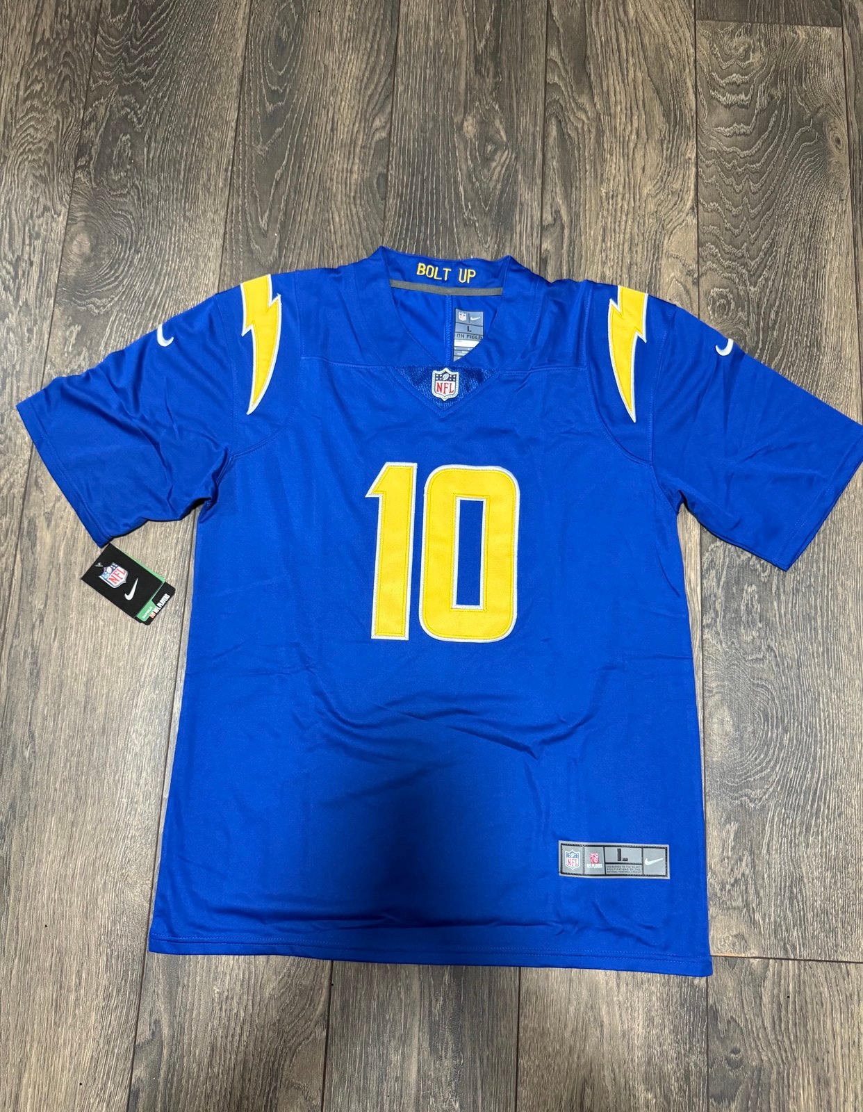 Justin Herbert Los Angeles Charges Mens Large Jersey
