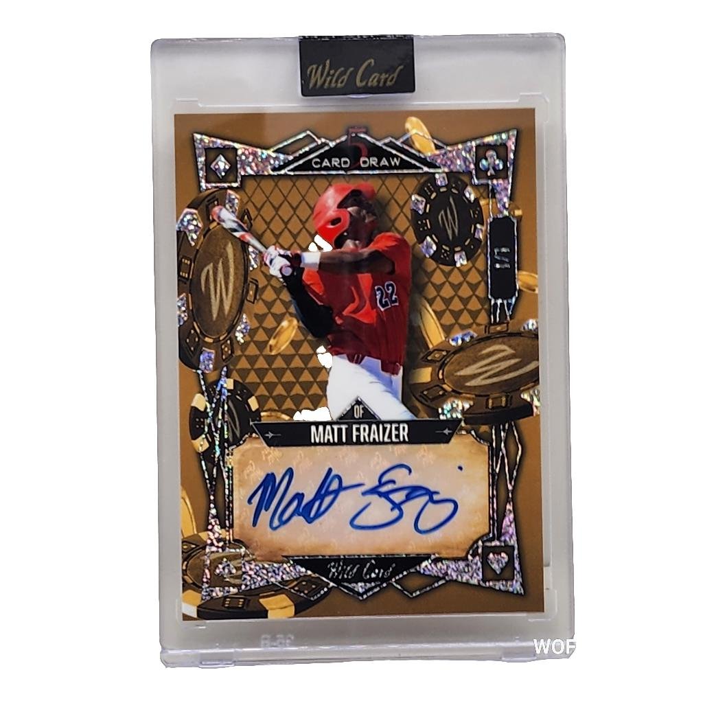 2023 Wild Card 5 Card Draw Auto 1/4 Moises Ballesteros #5CDC-56 Chicago Cubs