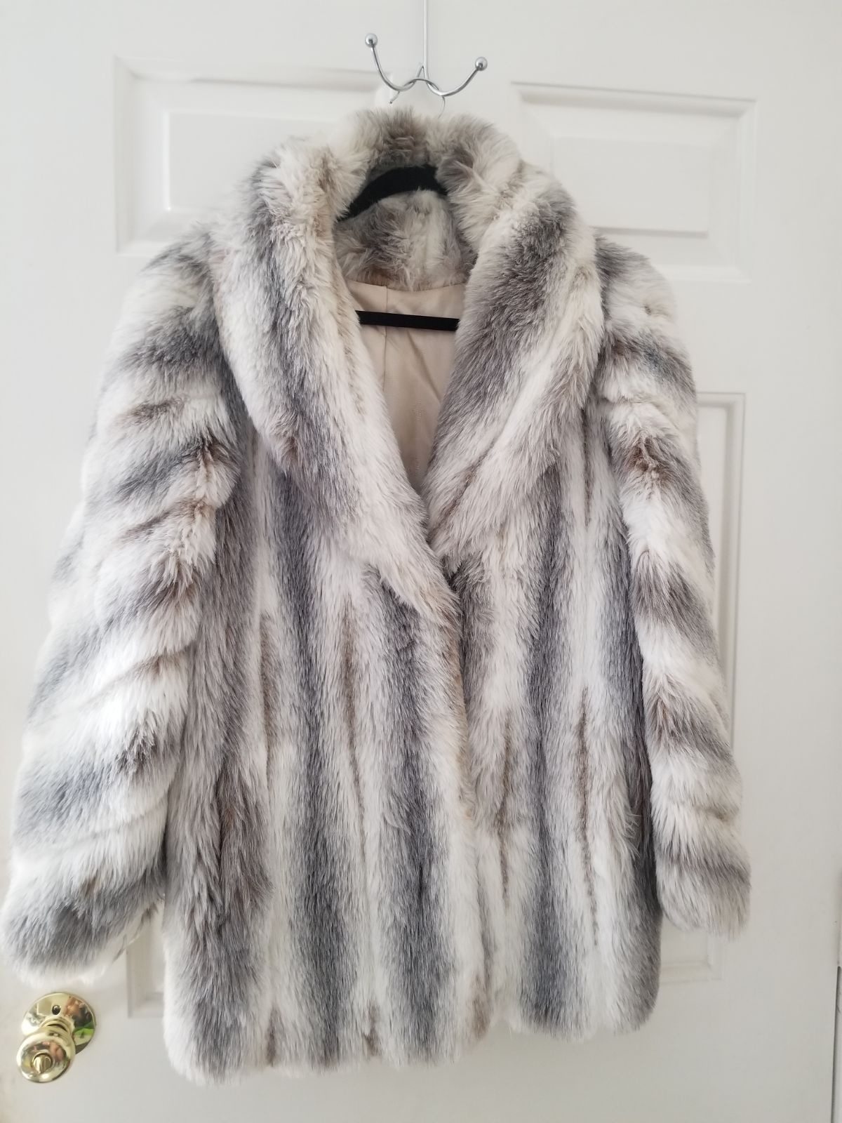 Vintage Faux Fur Coat by Mariel