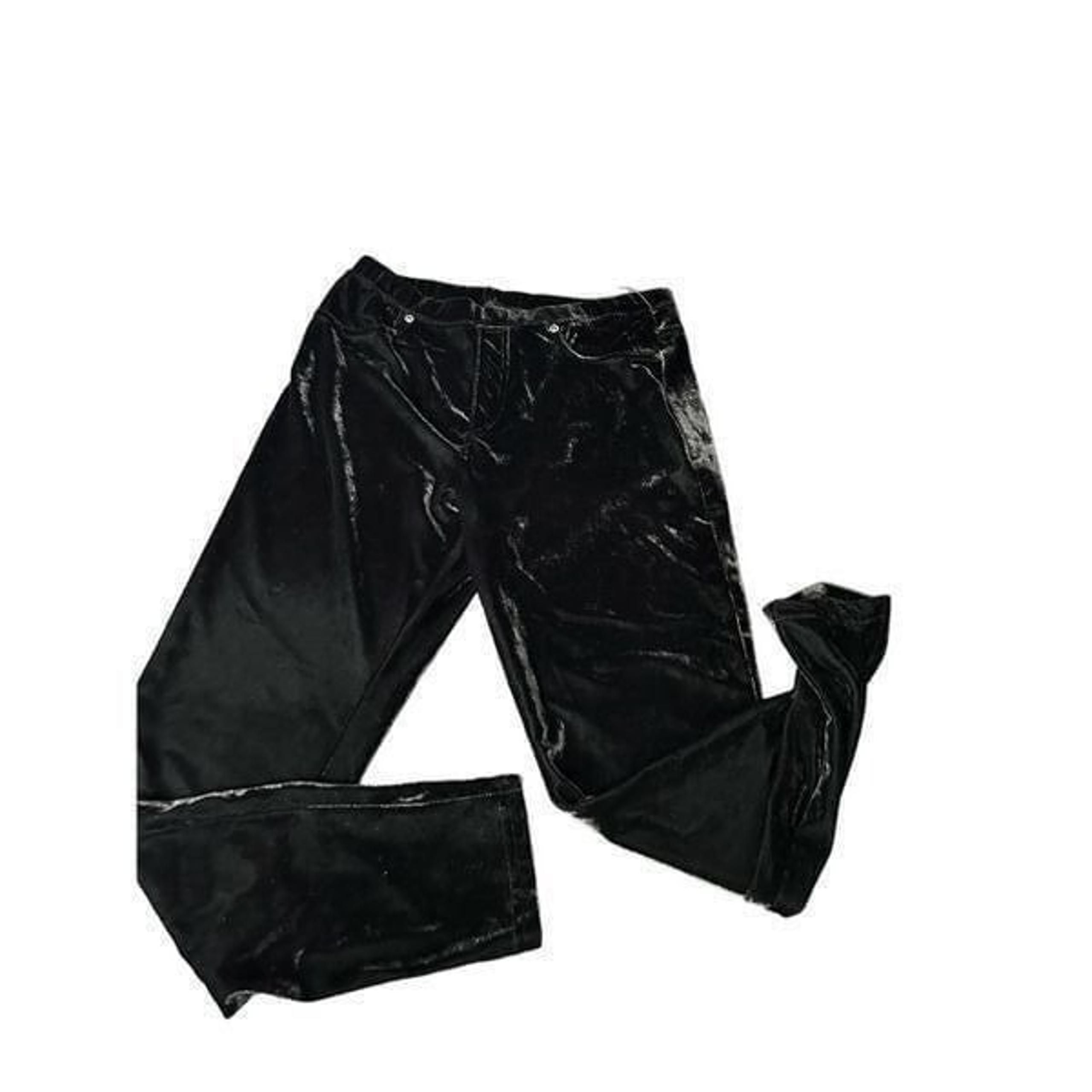Style & Co black velvety feel comfortable pants stretchy size medium NWT