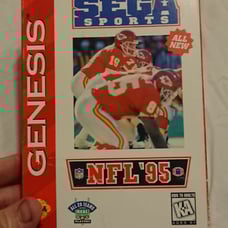 Sega sports NFL 95 for Sega Genesis