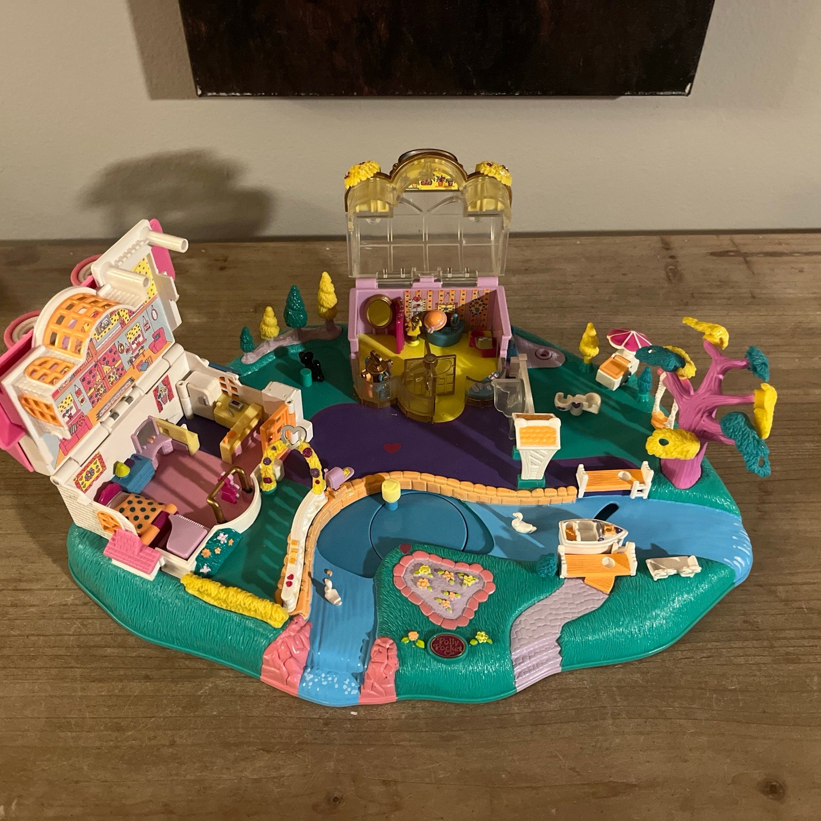 Polly Pocket Vintage Polly Pocket Magical Movin' Pollyville-Bluebird-1996