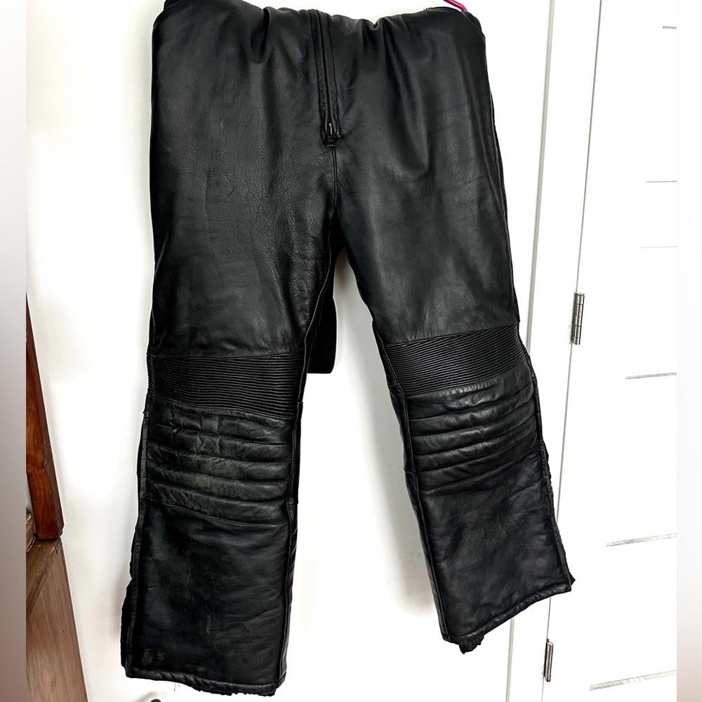 Arctic Cat Leather Tek 10 Snowmobile Pants Size medium Articwear