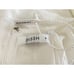 DISSH Nat Gathered Dress 100% White Linen Puff Sleeves Bridal Sz 6 Maxi Cottage