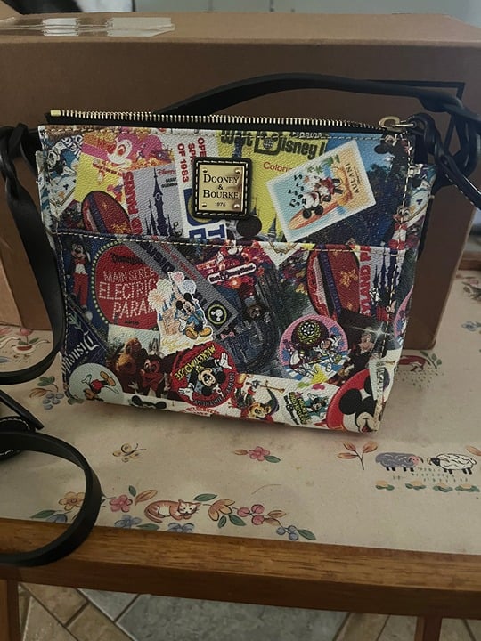 Disney Dooney & Bourke Mickey’s Celebration Crossbody by Disney Dooney & Bourke