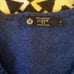 100% lambswool men's argyle sweater